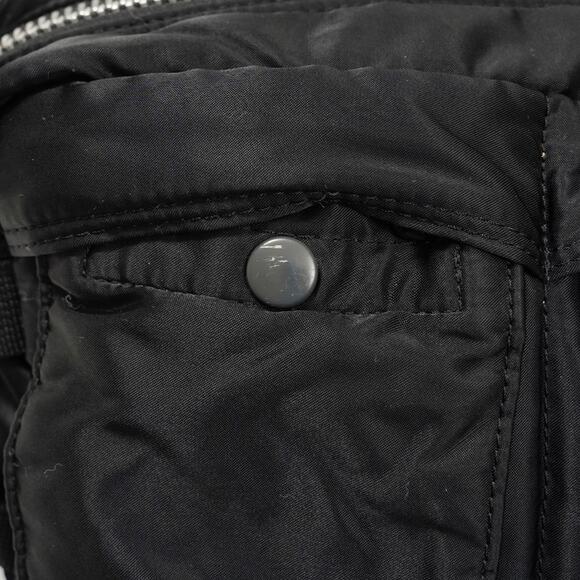 Head Porter Yoshida Tanker Shoulder belt Body Bag funnypack Black Large Rare - Picture 4 of 15